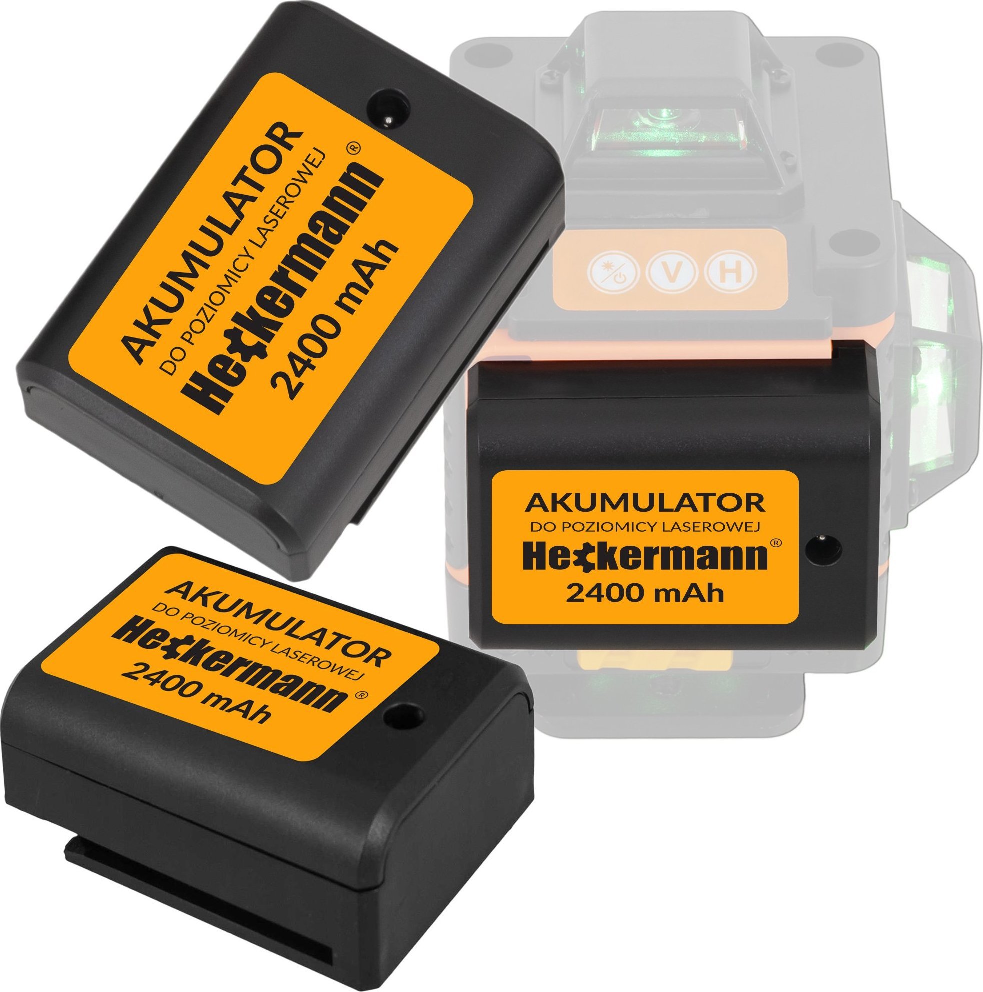 Heckermann Bateria do poziomicy laserowej 4DL/4DJ