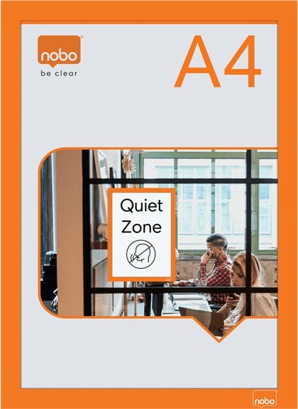 Samoprz magnetyczna ramka A4 2pcsOrange