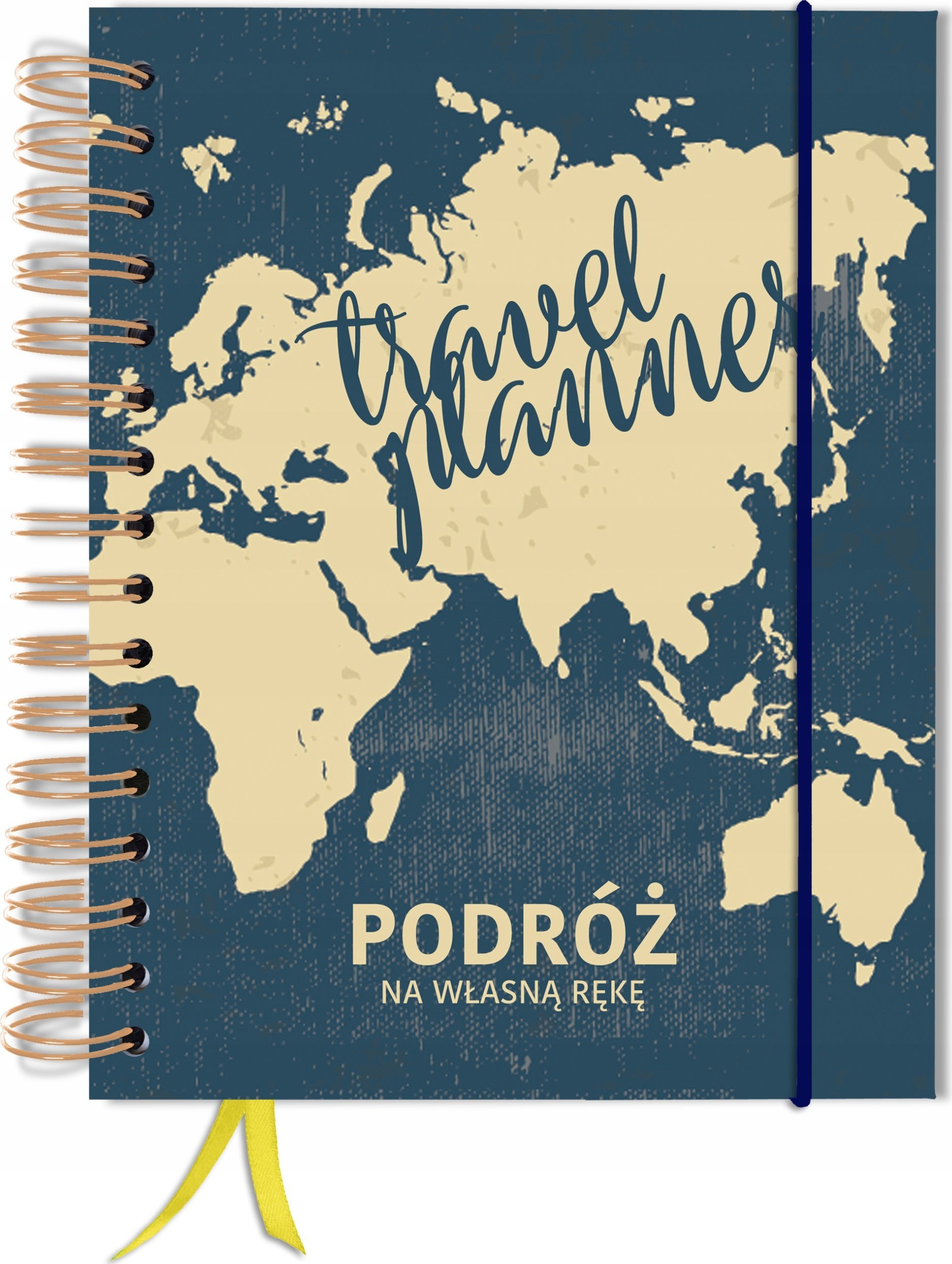 TadaPlanner Dziennik podróżnika Travelbook TaDa Planner A5+ pamiętnik planer podróży