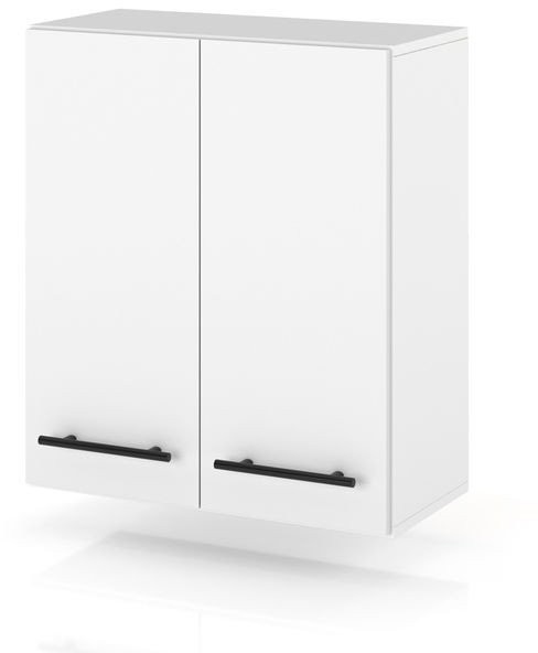 szafka kuchenna wisząca modułowa z uchwytami duża 60cm spremium biały mat