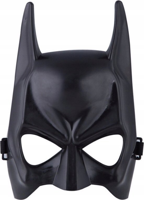 Maska BATMAN superbohater czarna Gohtam Halloween