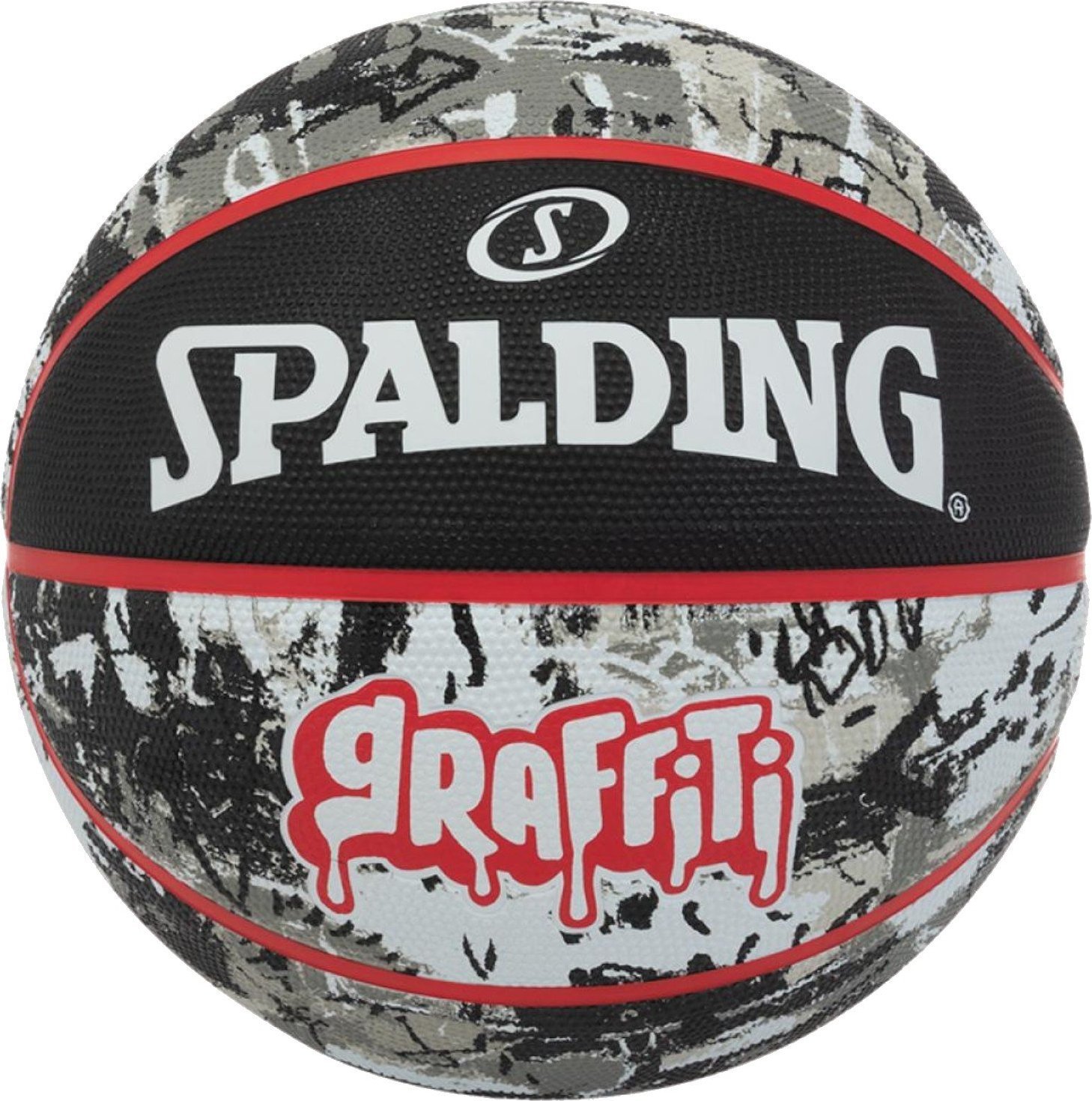 Spalding Spalding Graffiti Ball 84378Z Czarne 7