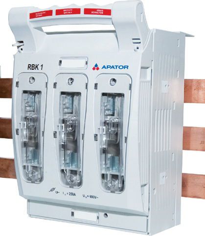 Apator Rozłącznik izolacyjny bezpiecznikowy RBK 1 pro-SG-M 60 zaciski śrubowe M 35-120mm2 (63-811750-051)