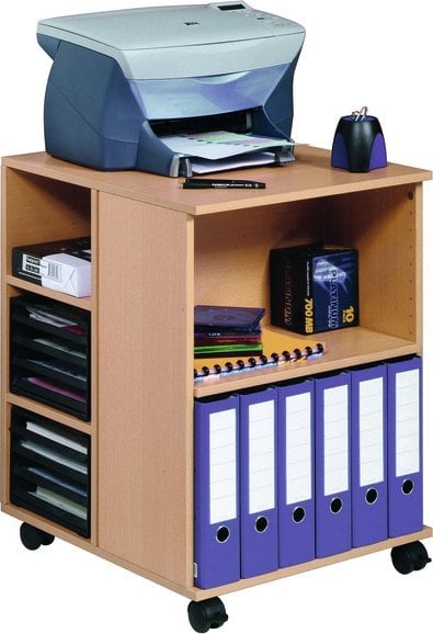 Durable DURABLE Multifunktions-Wagen 74/59 offen 528x748x592mm Buche