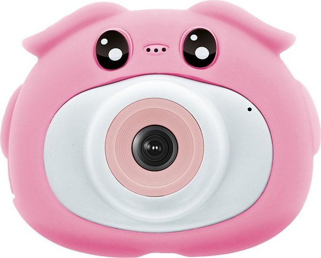 MaxLife dziecięcy aparat cyfrowy z funkcją kamery MXKC-100 różowy