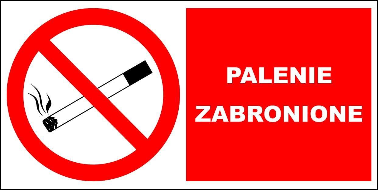 Mój dom Zi-38 Znak Tabliczka - Palenie Zabronione 200X400