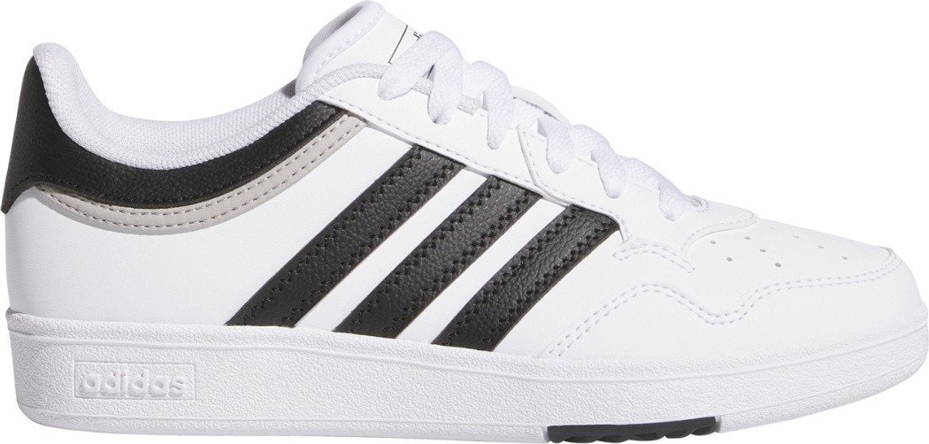 Buty dla dzieci adidas Hoops 4.0 biało-czarne JI3471 38 2/3