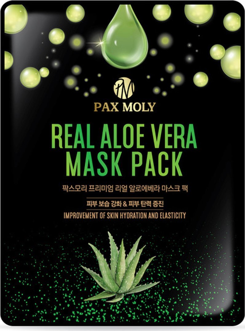 PAX MOLY Koreańska maska łagodząca z aloesem