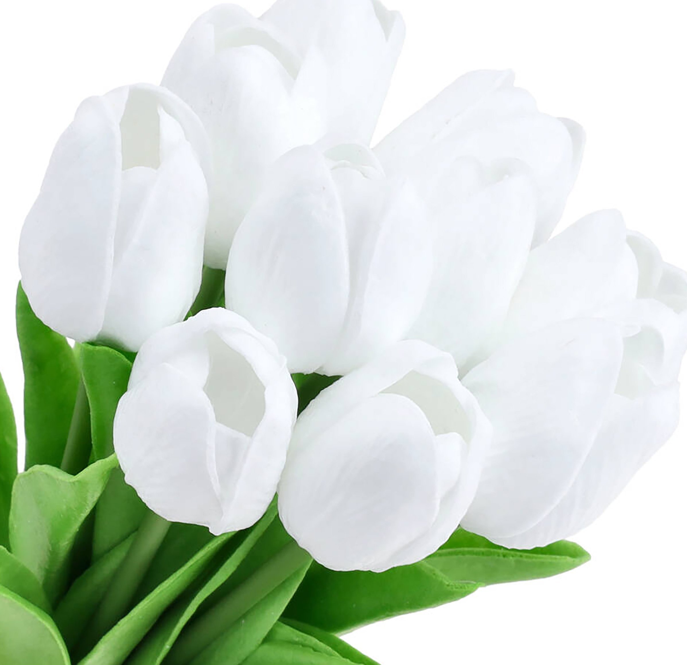 Tulipany Silikonowe Na Stroik Kwiaty Sztuczne Na Wielkanoc Bukiet Jak Żywy