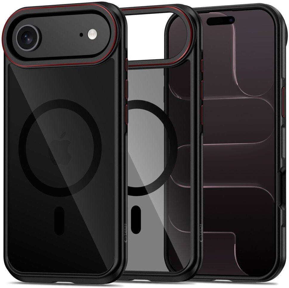 4kom.pl MAGHYBRID MAGSAFE IPHONE AIR BLACK/RED