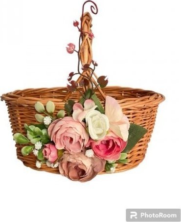 Dekoracja świąteczna Wnuk Koszyczek Świąteczny (Owalny/Kwiat)