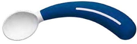 Bezpieczna wygięta łyżka praworęczna dla dzieci