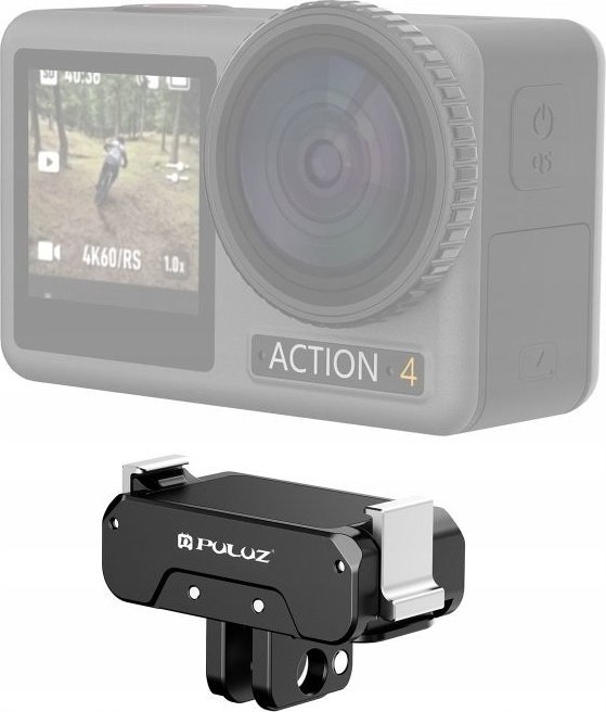 Puluz Adapter Uchwyt Mocowanie Na 1/4"" + System Gopro Do Dji Osmo Action 4 / 3 / Pu995b