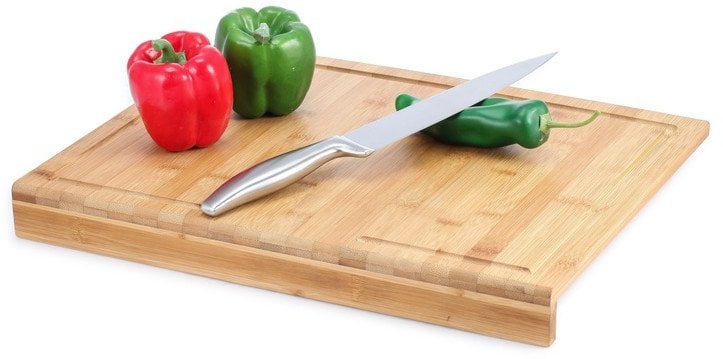 BOARD CUTTING BAMBOO 43X33X4.3 CM