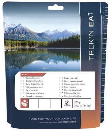 Kurczak z ryżem w sosie curry 200g [Chicken in Curried Rice]