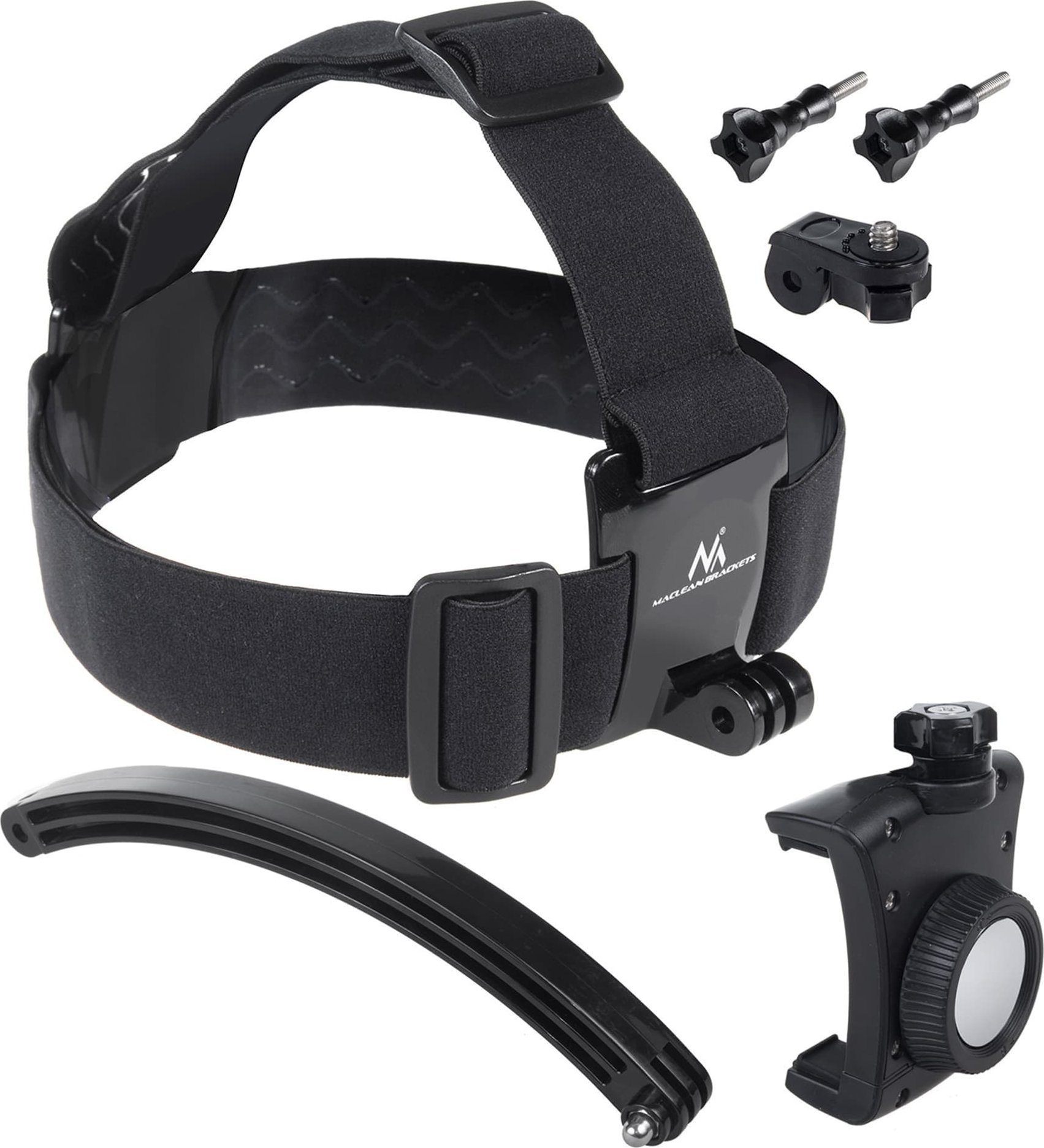 Maclean Opaska sportowa na głowę z pałškiem MC-447