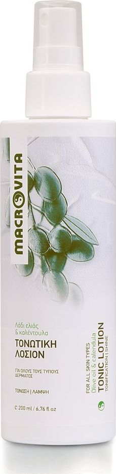 Macrovita Tonik oczyszczający do twarzy z bio-oliwą z oliwek i bio-nagietkiem 200ml