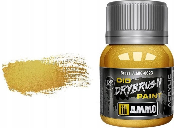 Vallejo Ammo: DIO Drybrush - Brass