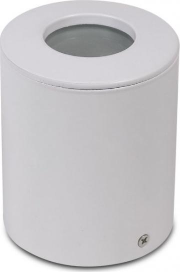 Lampa sufitowa V-TAC reflektor natynkowy VT-711 GU10 8,2 x 10,1 cm IP20 stal biała