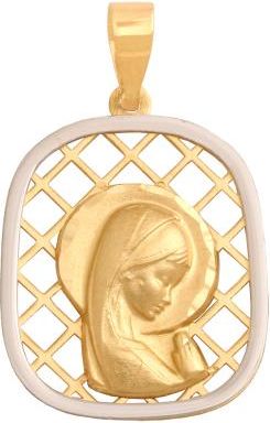 Rodium Medalik Dewocjonalia złoty