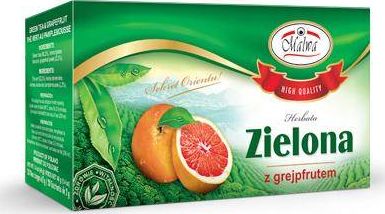 Malwa Herbata zielona + grejpfrut FIX 20*2g MALWA
