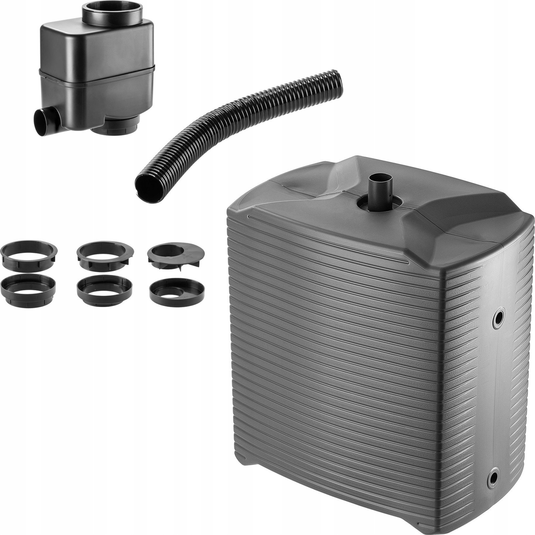 Kadax KADAX Zbiornik Na Deszczówkę 125L Pojemnik Zestaw