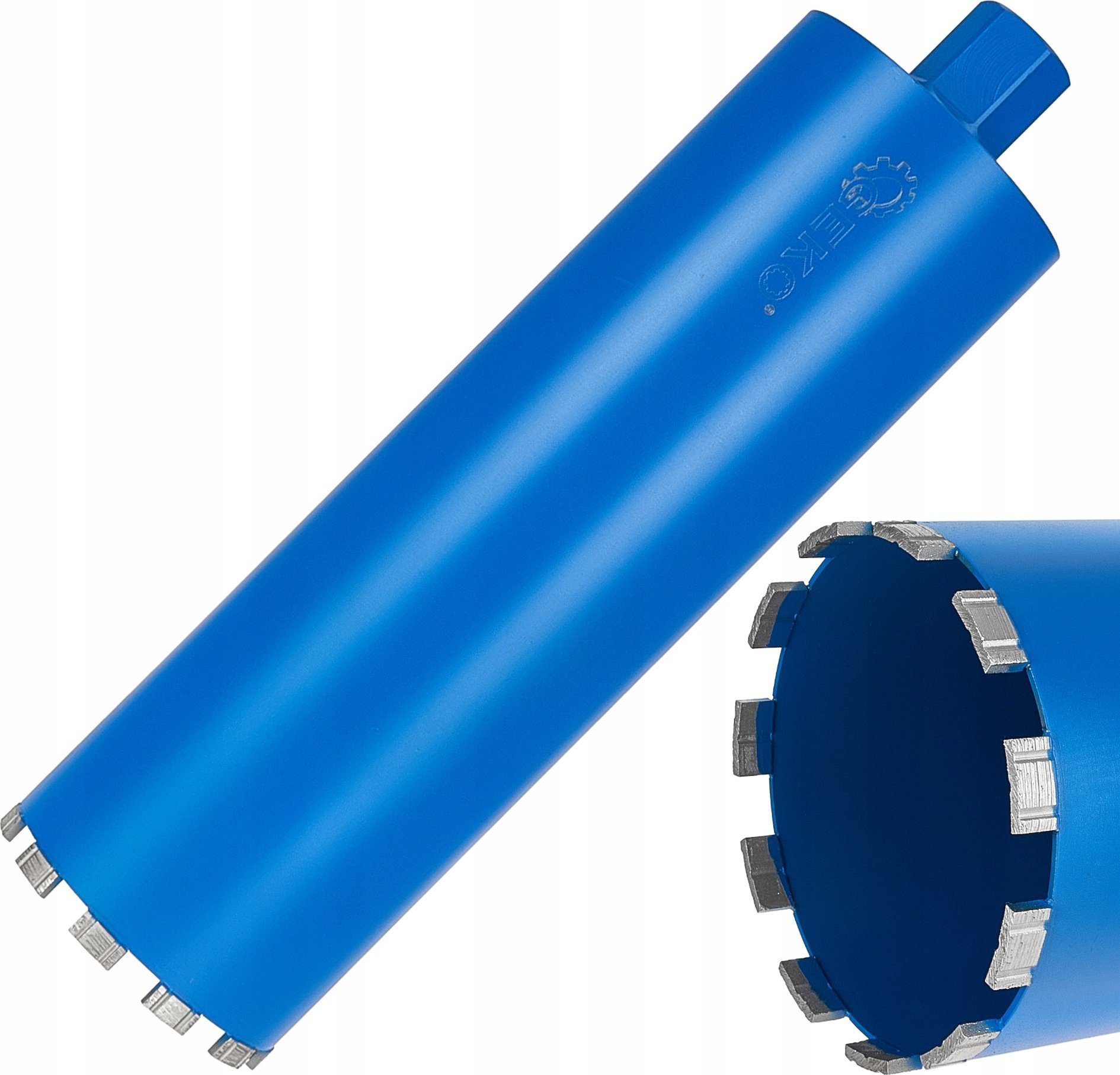 Wiertło diamentowe koronowe do wiertnicy na sucho i mokro 132x10x450mm 11T 1.1/4" (5)