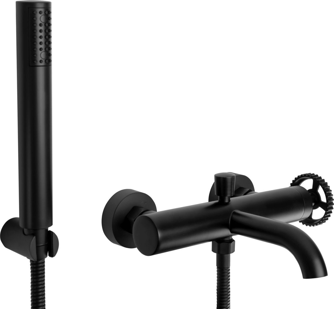 Bateria wannowa Rea ścienne czarny (rea-b9669)