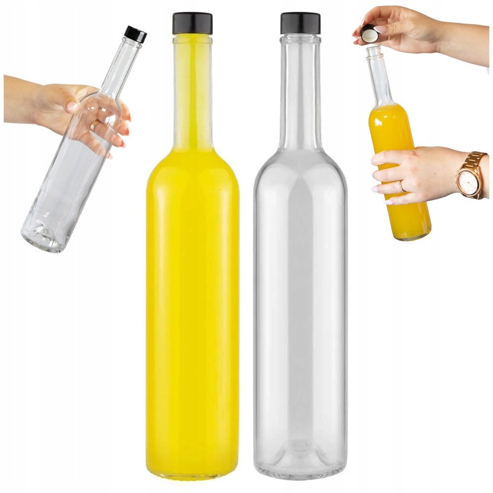 5x BUTELKI FUTURA 500ml NA NALEWKI ZAKRĘTKA GPI Butelka szklana na Alkohol