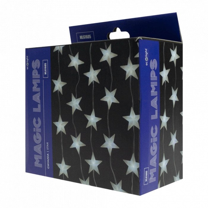 Magiczne lampki 50 led 6500K Gwiazda 5m DC5V