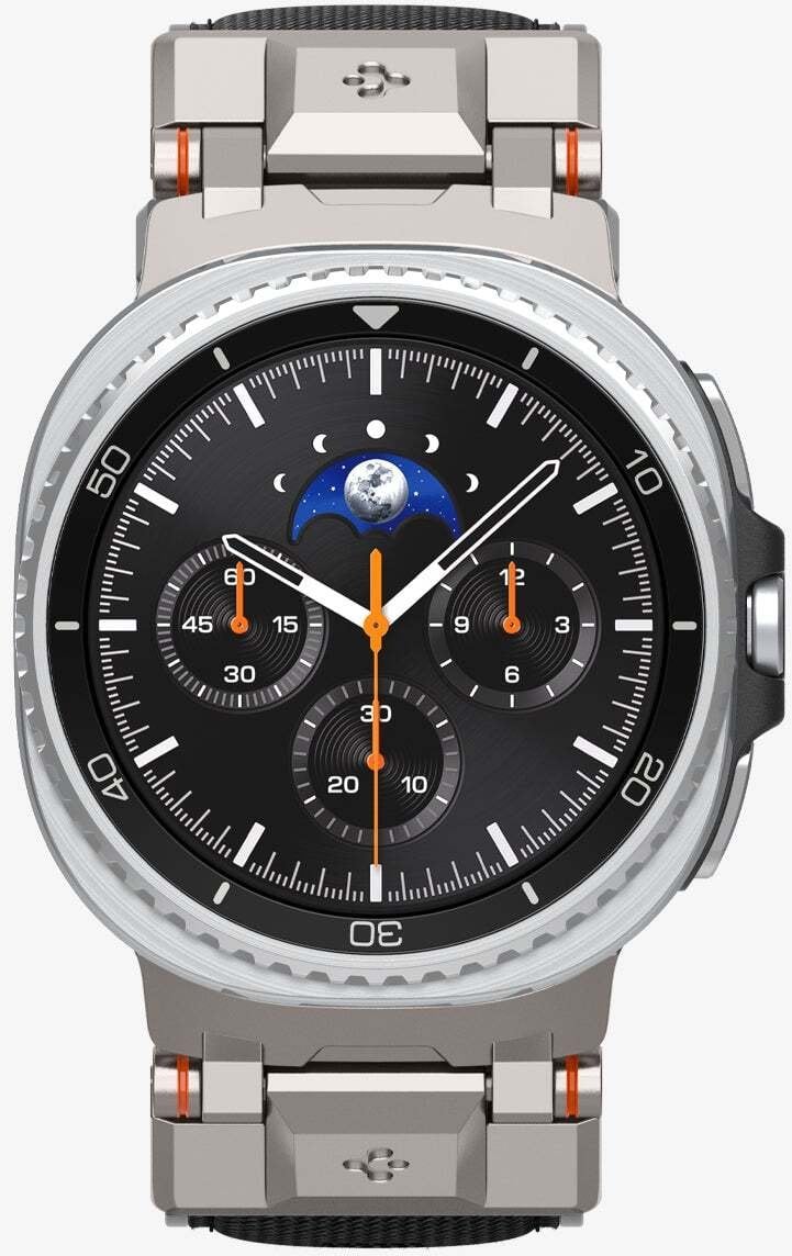 Spigen DuraPro Armor, black - Samsung Galaxy Watch 8 46mm/44mm/40mm