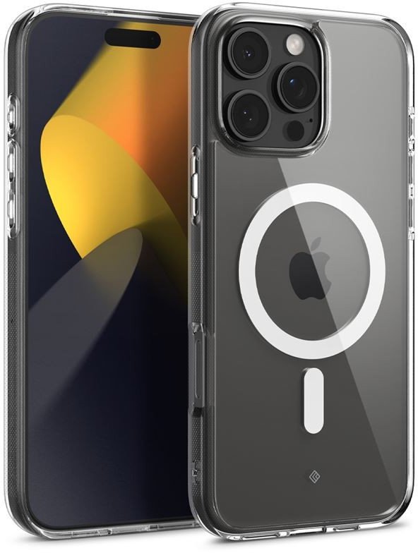 Etui Spigen Caseology Capella Mag MagSafe do iPhone 16 Pro, przezroczyste
