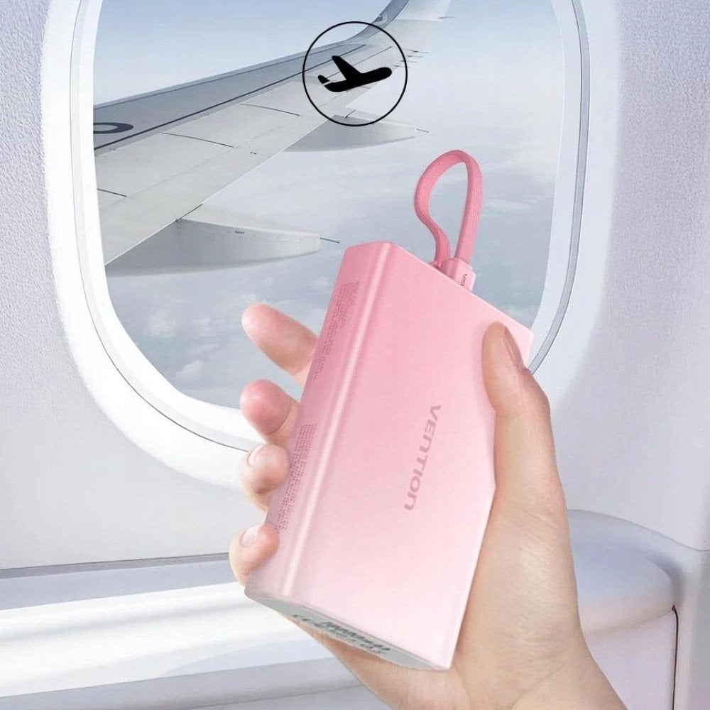 POWER BANK USB 10000MAH 22.5W/GRAY FHZM0 VENTION FHZM0 (6922794789821)