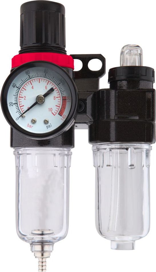 Pro-Line REDUKTOR Z MANOMETREM FILTREM I NAOLEJACZEM 1/4" PROLINE 66385 PROLINE