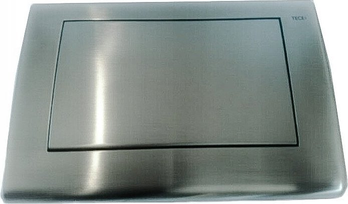 Przycisk spłukujący Tece TECEplanus - przycisk stal szczotkowana, pojedynczy