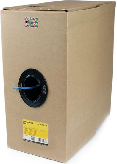 StarTech Kabel instalacyjny, Cat6, UTP, 305m, niebieski (WIR6CMRBL)