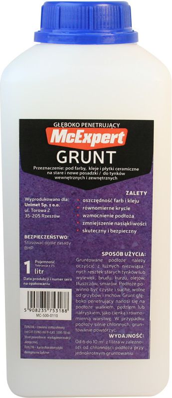 McExpert Grunt głębokopenetrujący 1L (MC-500-0110)