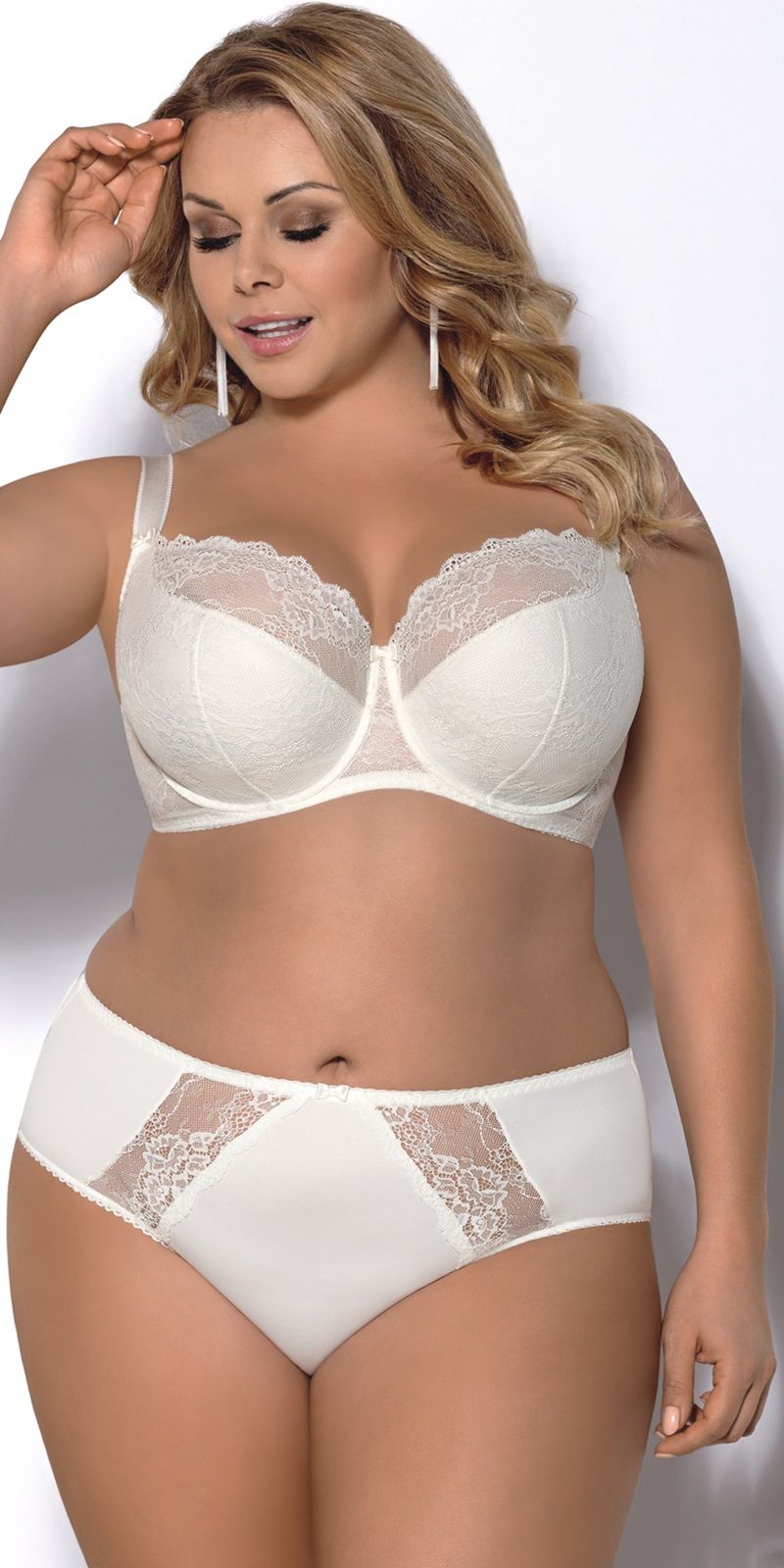 Gorsenia Biustonosz Blanca K357 Ecru r. 90H