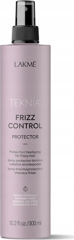Plaukų apsauga nuo karščio Lakme Teknia Frizz Control Protector, 300 ml