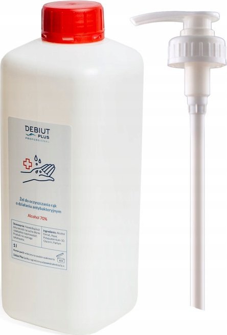 Debiut Plus Professional D5 Strong - Preparat do mycia silnie zabrudzonych powierzchni - 1 l