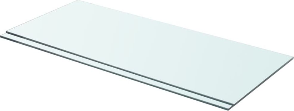 vidaXL Półka pod lustro 70cm przezroczysty (3051571)