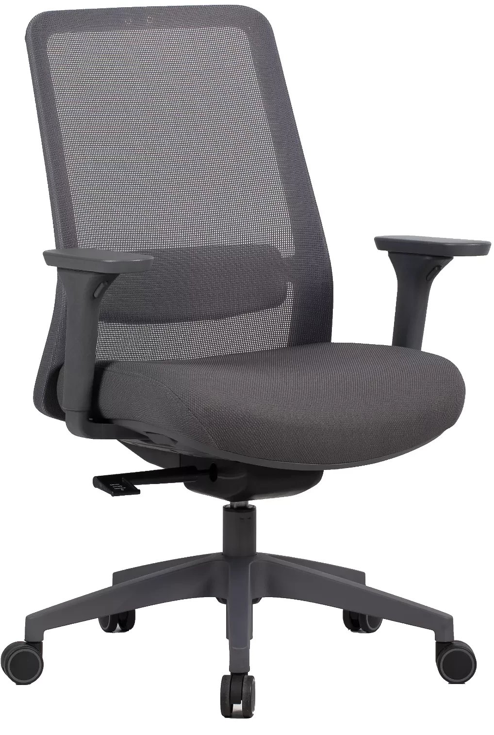 FOTEL OBROTOWY Q718 SZARY