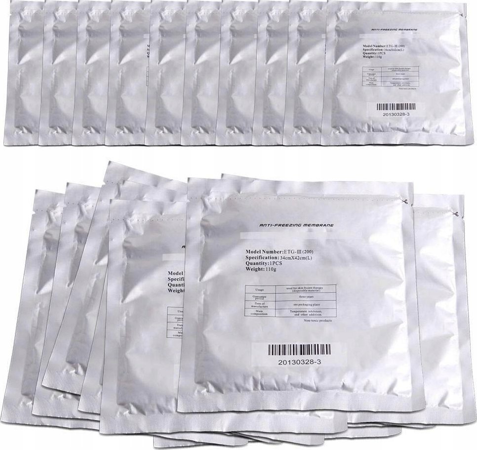 BaByliss MEMBRANA CHUSTA DO KRIOLIPOLIZY 34x42cm KRIO -10C