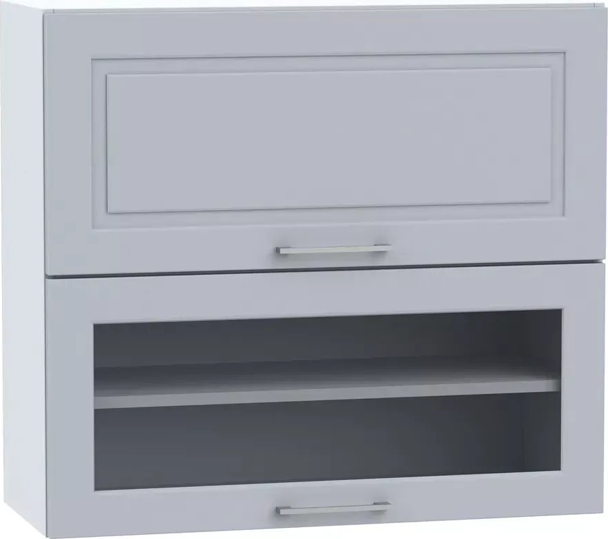 Elior Górna szafka kuchenna z witrynką - Lorina 34X