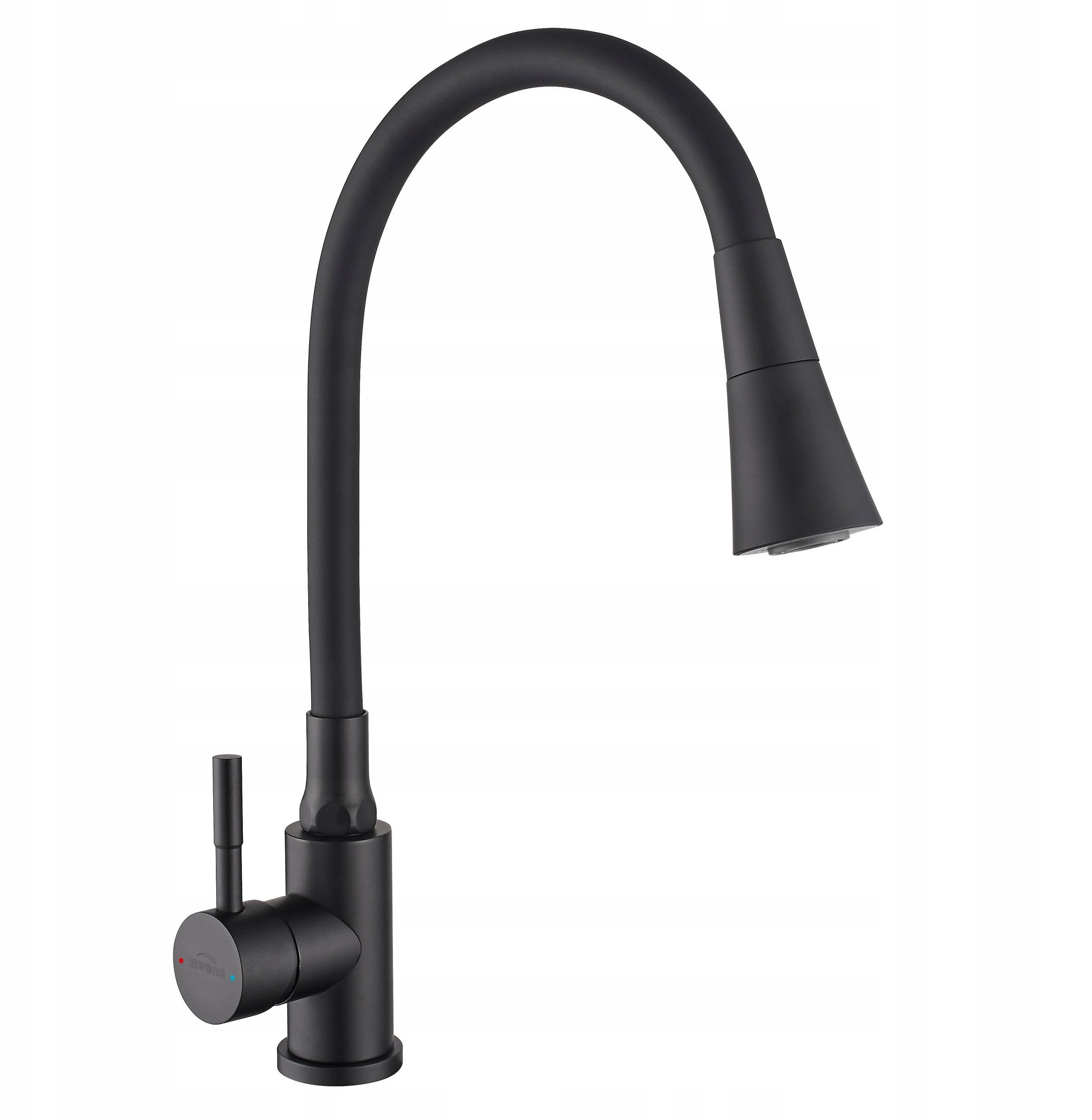 Invena bateria kuchenna Gabi, czarny BZ-87-004-L