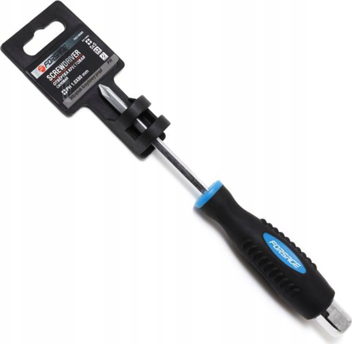 Forsage Śrubokręt krzyżakowy siłowy magnesowa"Profi" S2 PH1.0x80mm,