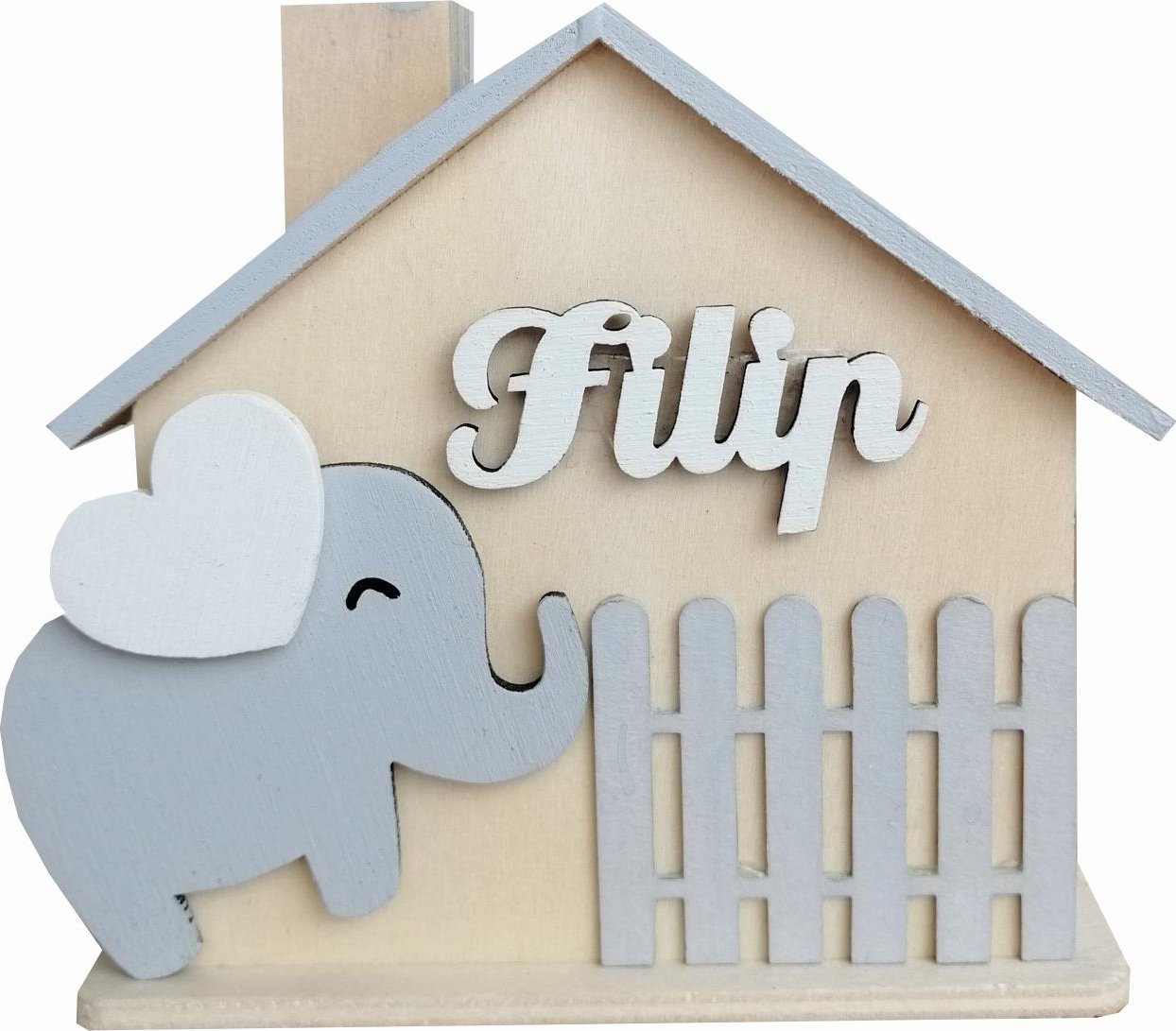 Prowansalska Manufaktura Skarbonka z imieniem nr 49