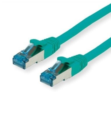 VALUE S/FTP Patch Cord Cat.6A (Class EA), zielony, 0,15 m