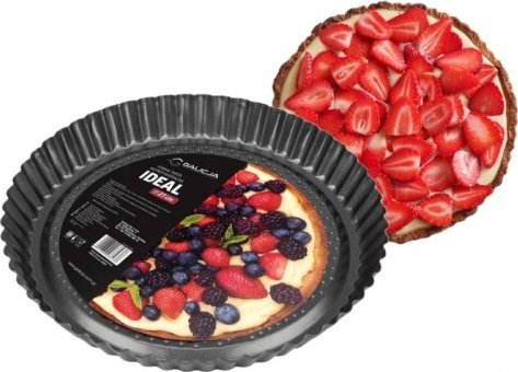 Galicja Blacha do pieczenia ciast ze stali nieprzywierającej 27 cm