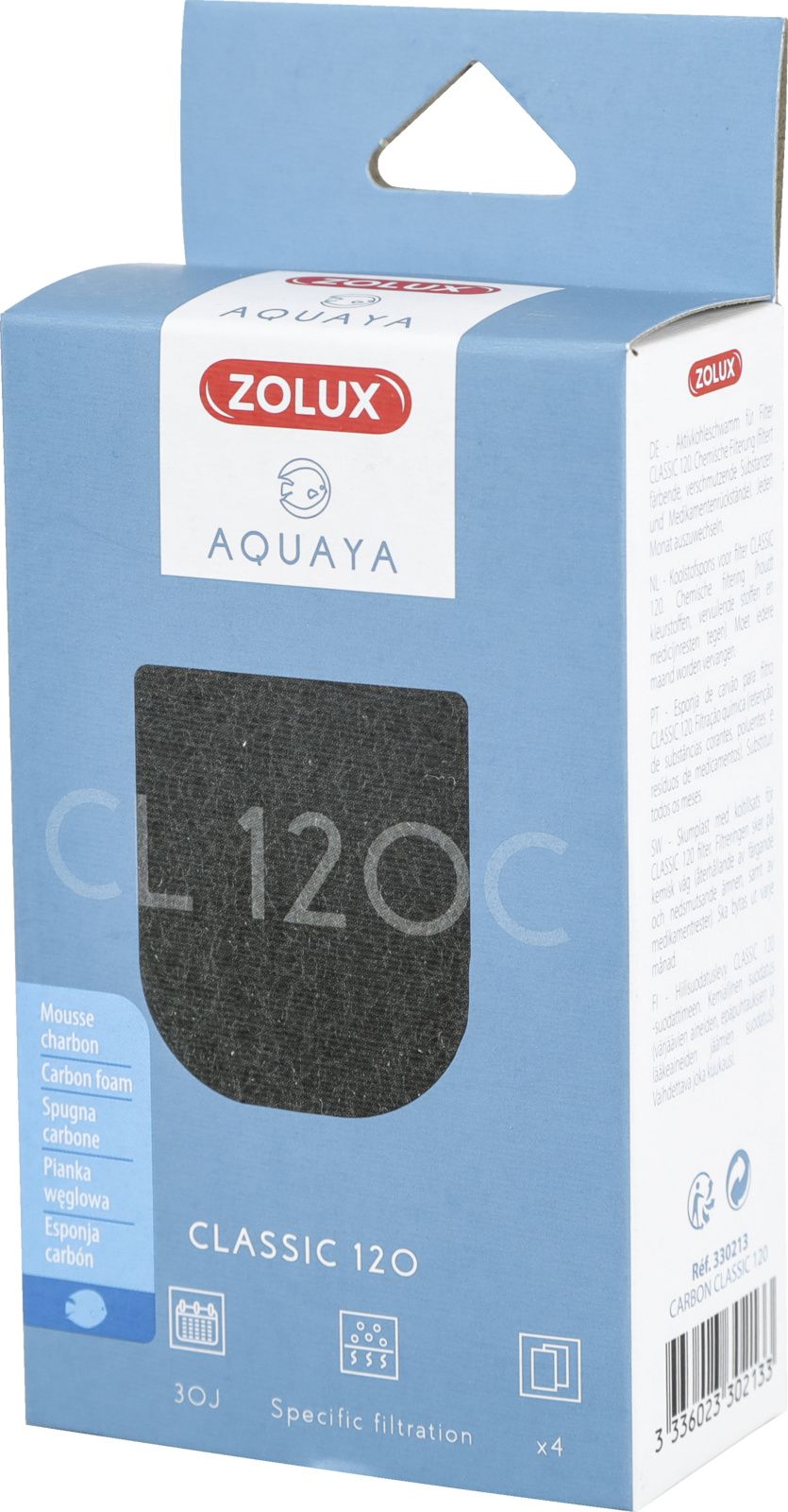 Zolux AQUAYA Wkład Carbon Classic 120